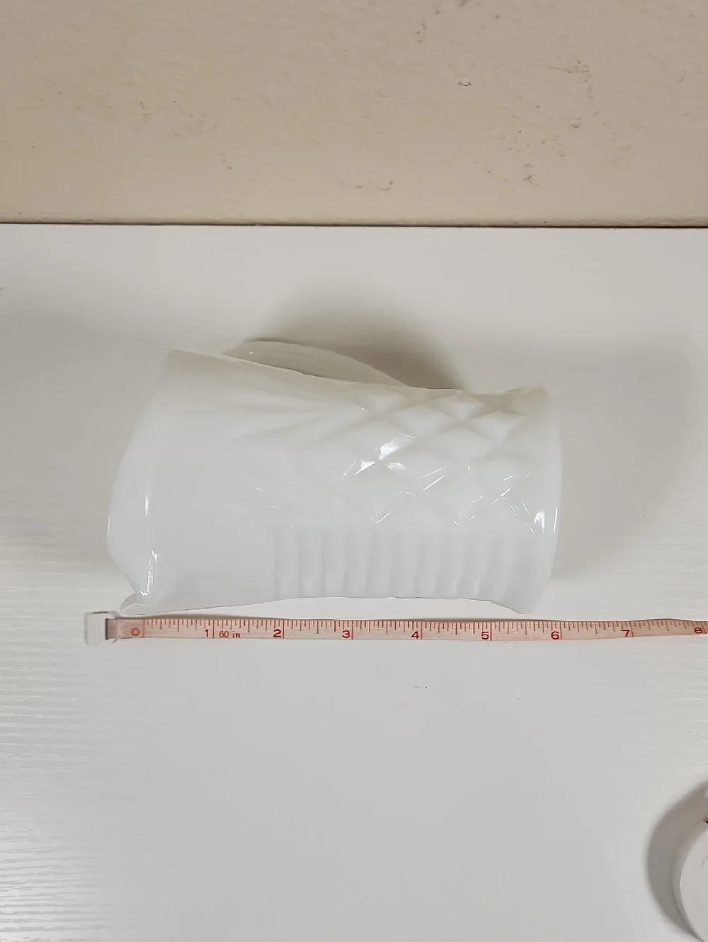 Vintage Anchor Hocking Milk Glass Pitcher